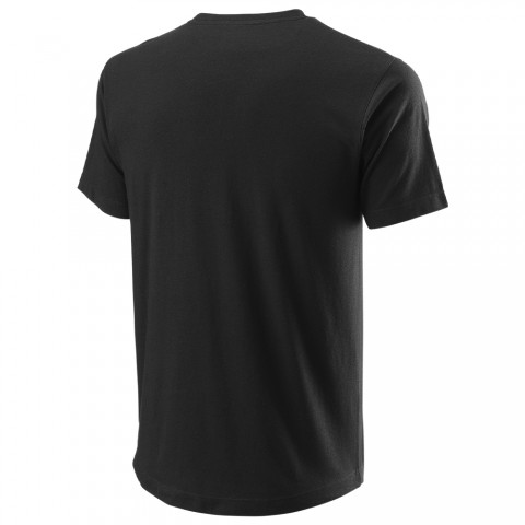 Tee-shirt Wilson Tech Night Session Homme Noir 17251