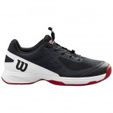 Chaussures Tennis Wilson Rush Pro 4.0 QL Junior Noir/Blanc