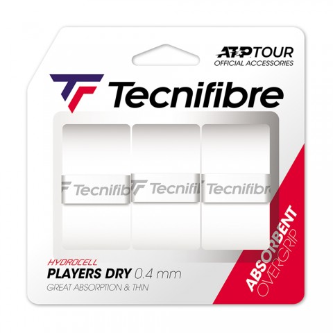 Surgrips Tecnifibre Players Dry x3 Blanc 20560