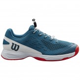 Chaussures Tennis Wilson Rush Pro 4.0 QL Junior Bleu