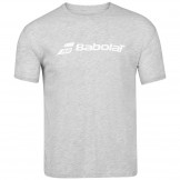 Tee-shirt Babolat Exercise Garçon Gris