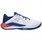 Chaussures Tennis Babolat Propulse Fury 3 Homme Blanc/Bleu