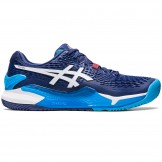 Chaussures Padel Asics Gel Resolution 9 Homme Bleu/Blanc