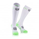 Chaussettes Compression Compressport FS Blanc