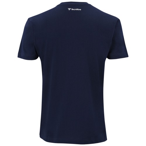 Tee-shirt Tecnifibre Team Cotton Homme Bleu Marine 22863