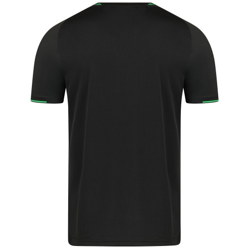 T-shirt de Compression Homme athlétique noir vert