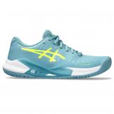 Chaussures Tennis Asics Gel Challenger 14 Femme Bleu/Jaune