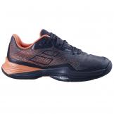 Chaussures Tennis Babolat Jet Mach 3 Femme Noir/Orange