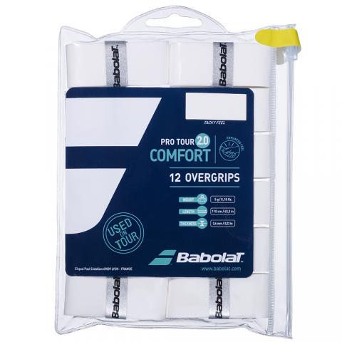 Surgrips Babolat Pro Tour 2.0 Blanc x12 23778