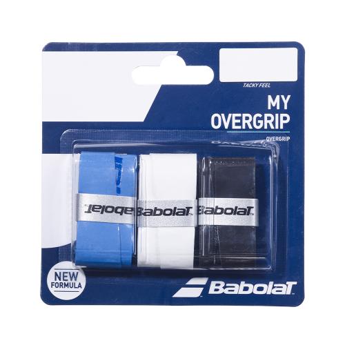 Surgrips Babolat My Overgrip Noir/Bleu/Blanc x3 23781