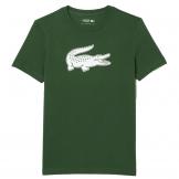 Tee-Shirt Lacoste TH2042 Homme Vert/Blanc