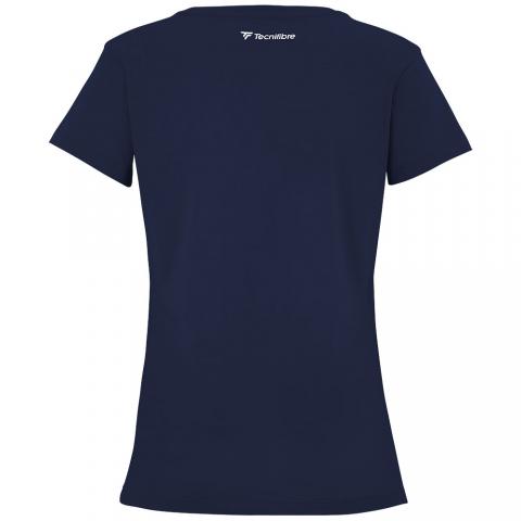 Tee-shirt Tecnifibre Coton Team Marine Femme