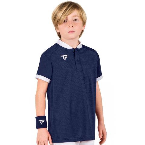 Polo Team Mesh Tecnifibre Junior Marine