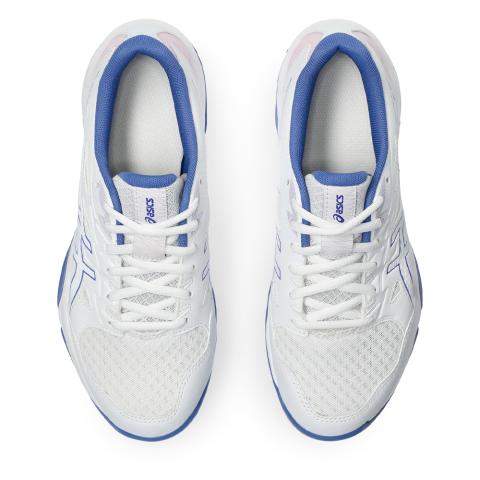 Chaussures Badminton Asics Gel Rocket 11 Femme Blanc/Bleu clair