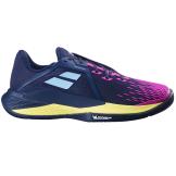 Chaussures Tennis Babolat Propulse Fury 3 Homme Bleu/Rose/Jaune