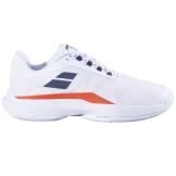 Chaussures Tennis Babolat Jet Tere 2 Homme Blanc/Rouge