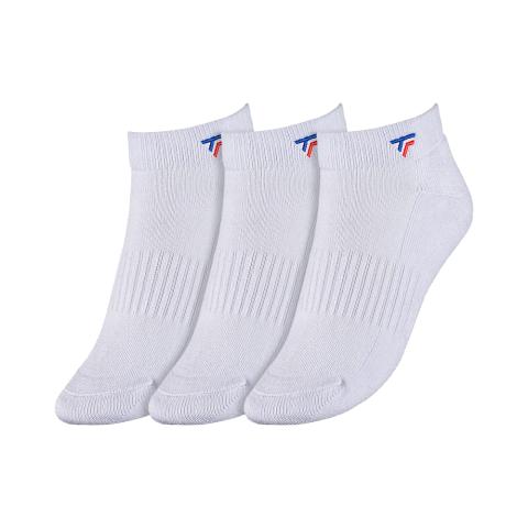 Chaussettes Tecnifibre Low Cut Team White x3