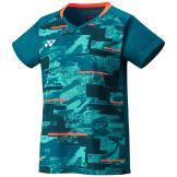 Tee-shirt Yonex Team YW0034EX Femme Bleu/Vert