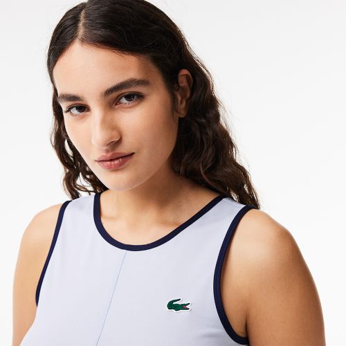 Robe Lacoste EF7451 Femme Bleu