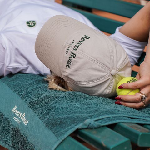 Serviette Revers Boisé Verte