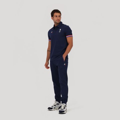 Polo Le Coq Sportif France Olympique N°2 Homme Bleu