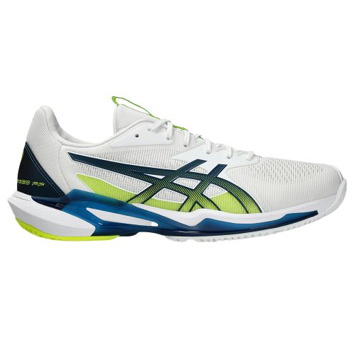 Chaussures Tennis Asics Solution Speed FF 3 Homme Blanc/Mako Bleu