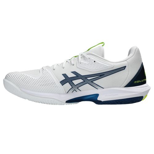 Chaussures Tennis Asics Solution Speed FF 3 Homme Blanc/Mako Bleu