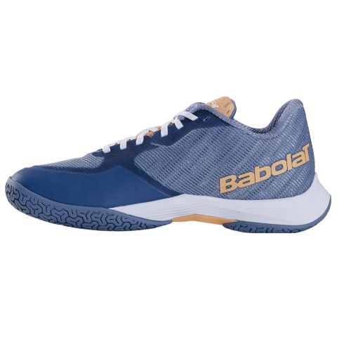 Chaussures Badminton Babolat Shadow Spirit 2 Femme Gris/Corail