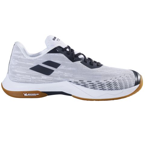 Chaussures Badminton Babolat Shadow Spirit 2 Homme Blanc/Noir