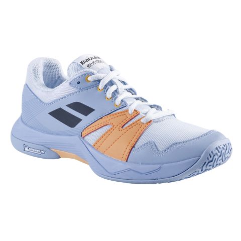 Chaussures Badminton Shadow Team 2 Femme Bleu Clair