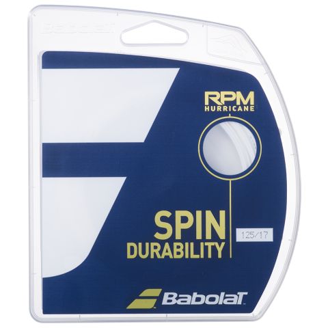 Garniture Tennis Babolat RPM Hurricane Blanc