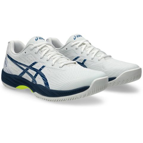 Chaussures Tennis Asics Gel Game 9 Homme Blanc/Mako Bleu