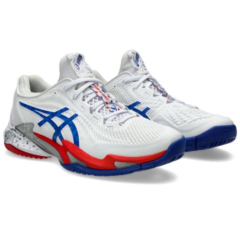 Chaussures Tennis Asics Court FF 3 Novak Homme Blanc/Bleu