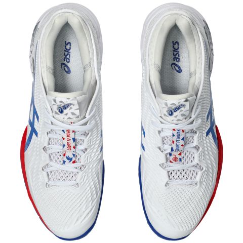 Chaussures Tennis Asics Court FF 3 Novak Homme Blanc/Bleu