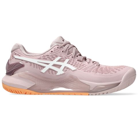 Chaussures Tennis Asics Gel Resolution 9 Femme Rose/Blanc