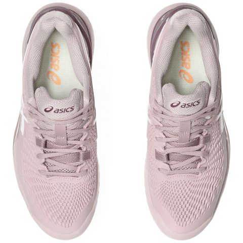 Chaussures Tennis Asics Gel Resolution 9 Femme Rose/Blanc