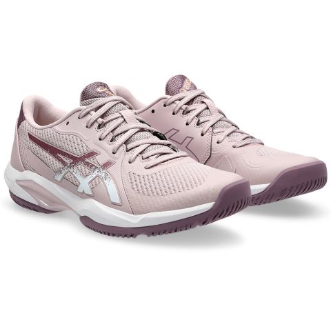 Chaussures Tennis Asics Solution Swift FF 2 Femme Rose/Blanc