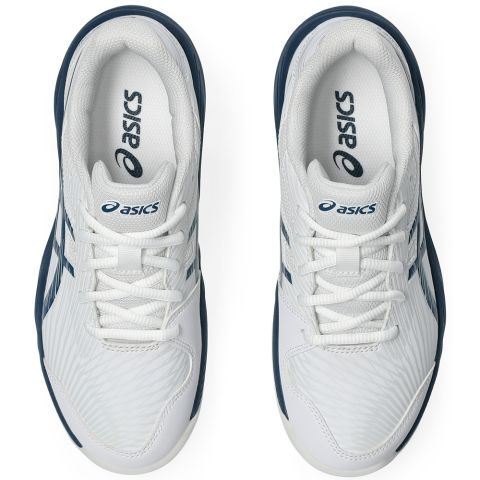 Chaussures Tennis Asics Gel Game 9 GS Junior Blanc/Bleu