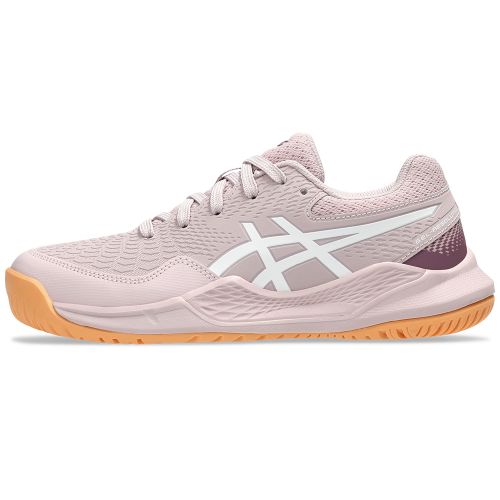 Chaussures Tennis Asics Gel Resolution 9 GS Junior Rose/Blanc