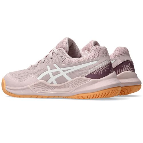 Chaussures Tennis Asics Gel Resolution 9 GS Junior Rose/Blanc