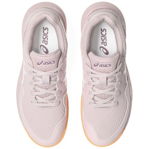 Chaussures Tennis Asics Gel Resolution 9 GS Junior Rose/Blanc