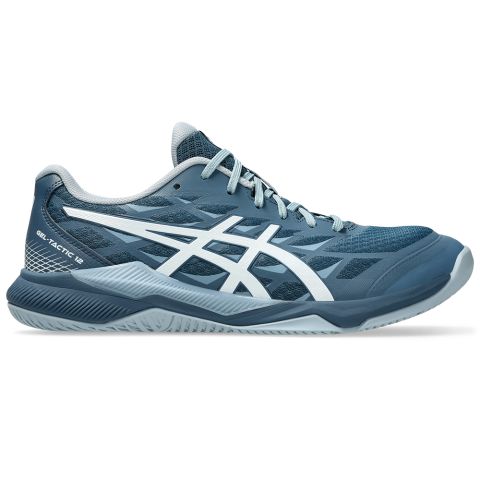 Chaussures Badminton Asics Gel Tactic 12 Homme Bleu Marine/Blanc