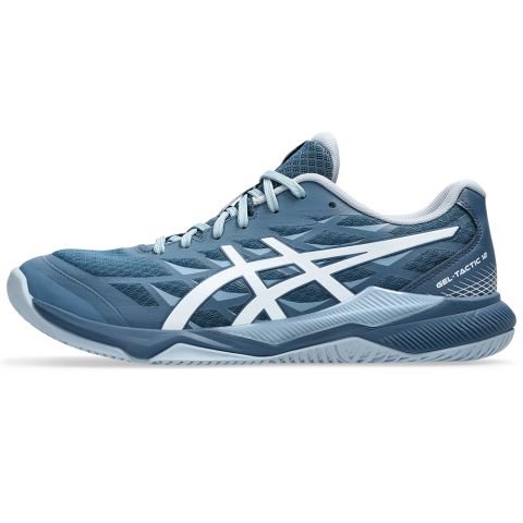 Chaussures Badminton Asics Gel Tactic 12 Homme Bleu Marine/Blanc