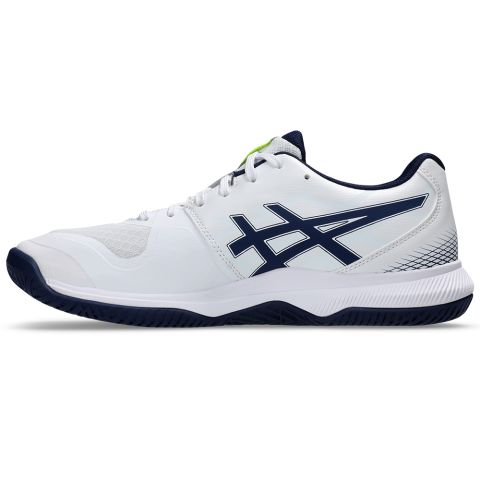 Chaussures Badminton Asics Gel Tactic 12 Homme Blanc/Bleu 2024