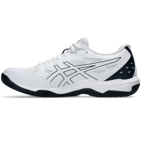 Chaussures Badminton Asics Gel Rocket 11 Homme Blanc/Or