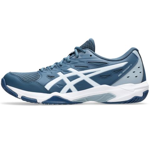 Chaussures Badminton Asics Gel Rocket 11Homme Vintage Indigo/Blanc