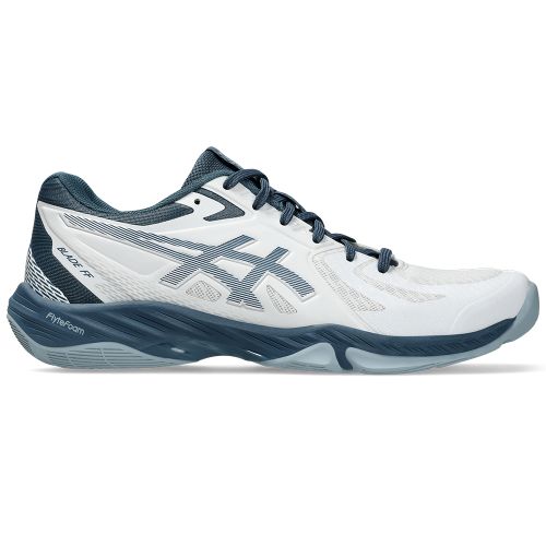 Chaussures Badminton Asics Blade FF Homme Blanc/Vintage Indigo