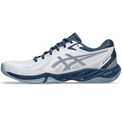 Chaussures Badminton Asics Blade FF Homme Blanc/Vintage Indigo