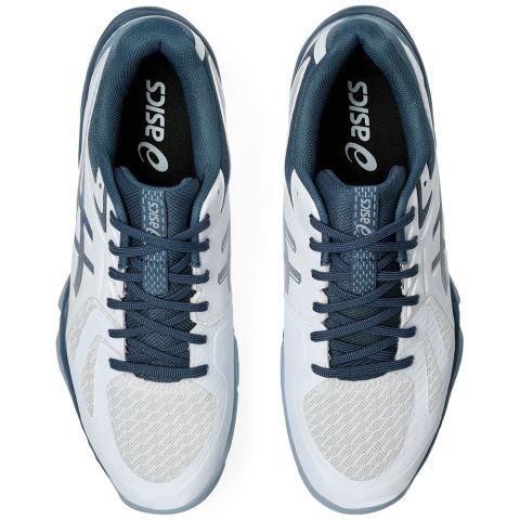 Chaussures Badminton Asics Blade FF Homme Blanc/Vintage Indigo