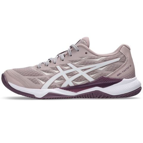 Chaussures Badminton Asics Gel Tactic 12 Femme Rose/Blanc